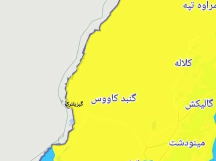 سهل‌انگاری و تجمعات رنگ کرونایی شرق گلستان را دوباره زرد کرد