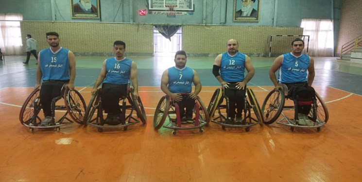 جشنواره گل ایثار شیمیدر قم در بسکتبال با ویلچر ایران