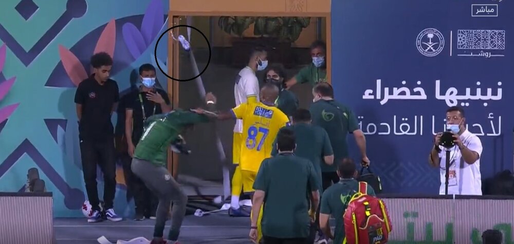 دوباره جنجال در فوتبال عربستان/عکس