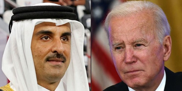 بایدن و امیر قطر امروز درباره ایران گفت‌وگو می‌کنند