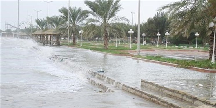 بوشهر دوباره بارانی می‌شود