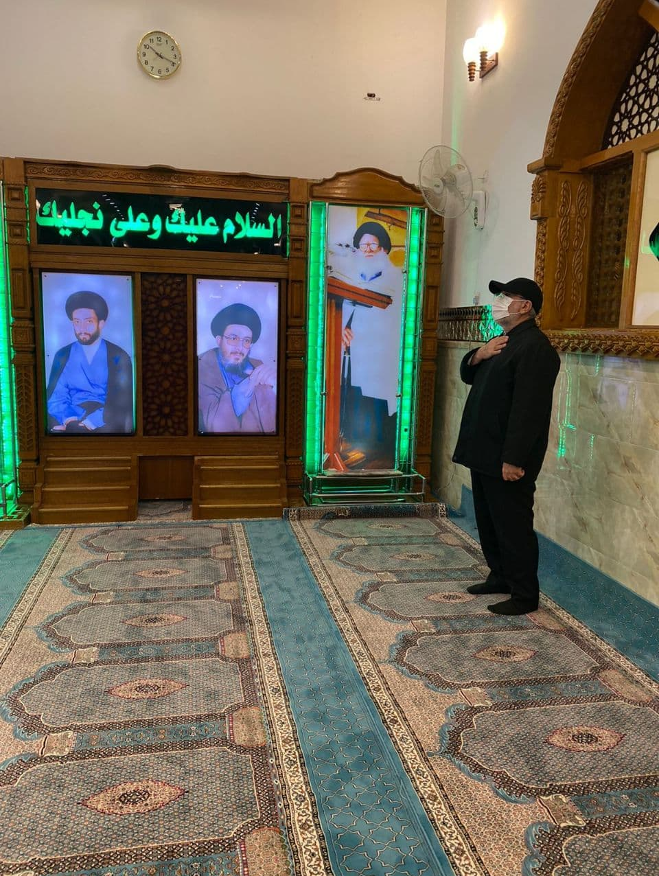 حضور سردار قاآنی در نجف+ تصاویر