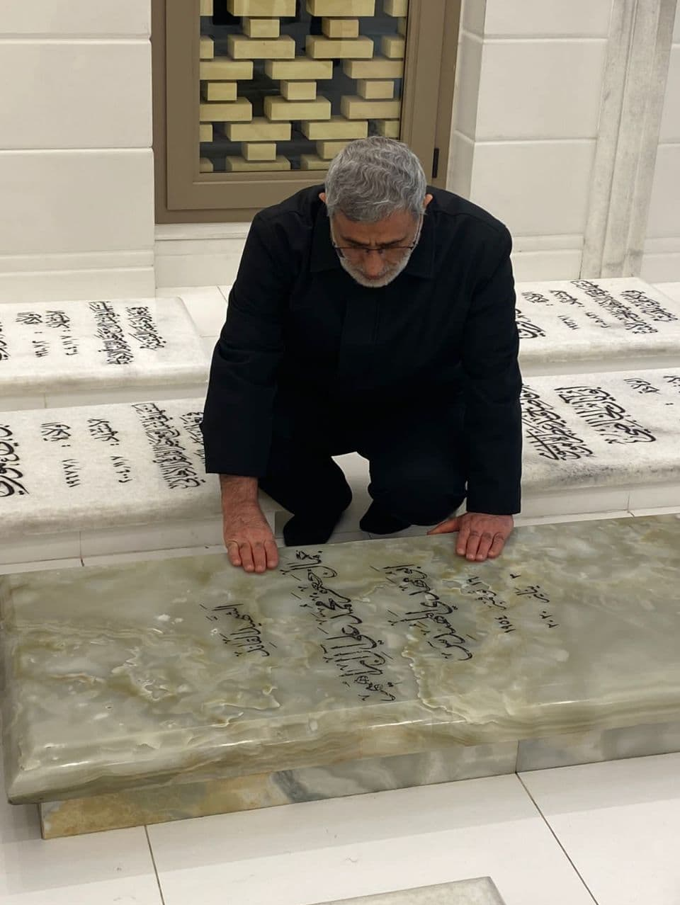 حضور سردار قاآنی در نجف+ تصاویر