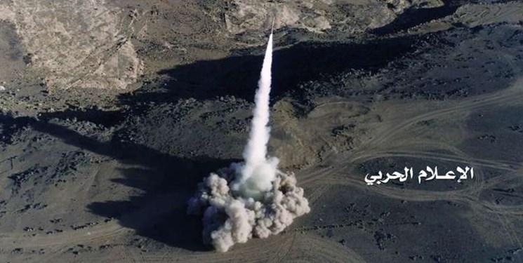 حمله موشکی ارتش یمن به ائتلاف سعودی