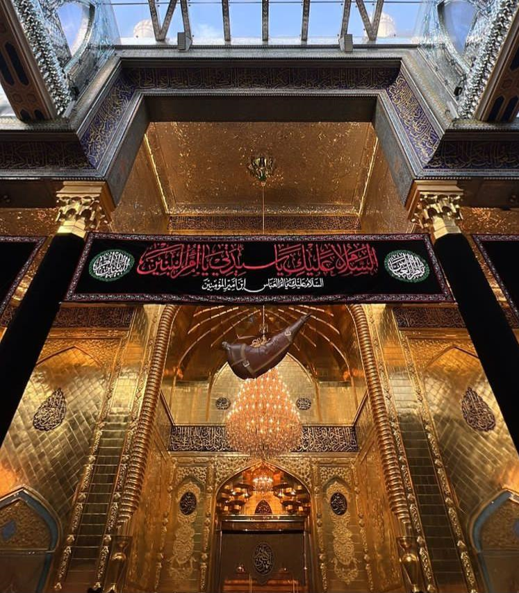نذری‌های ساده و حضور پرشور زائران در کربلا همزمان با شهادت ام‌البنین +عکس و فیلم