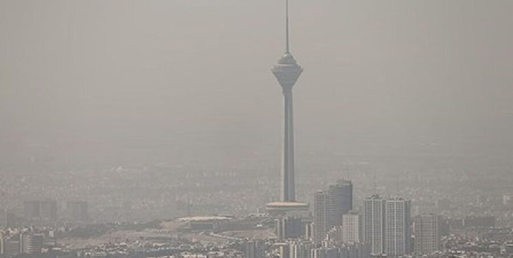 هوای تهران  برای گروه‌های حساس آلوده است