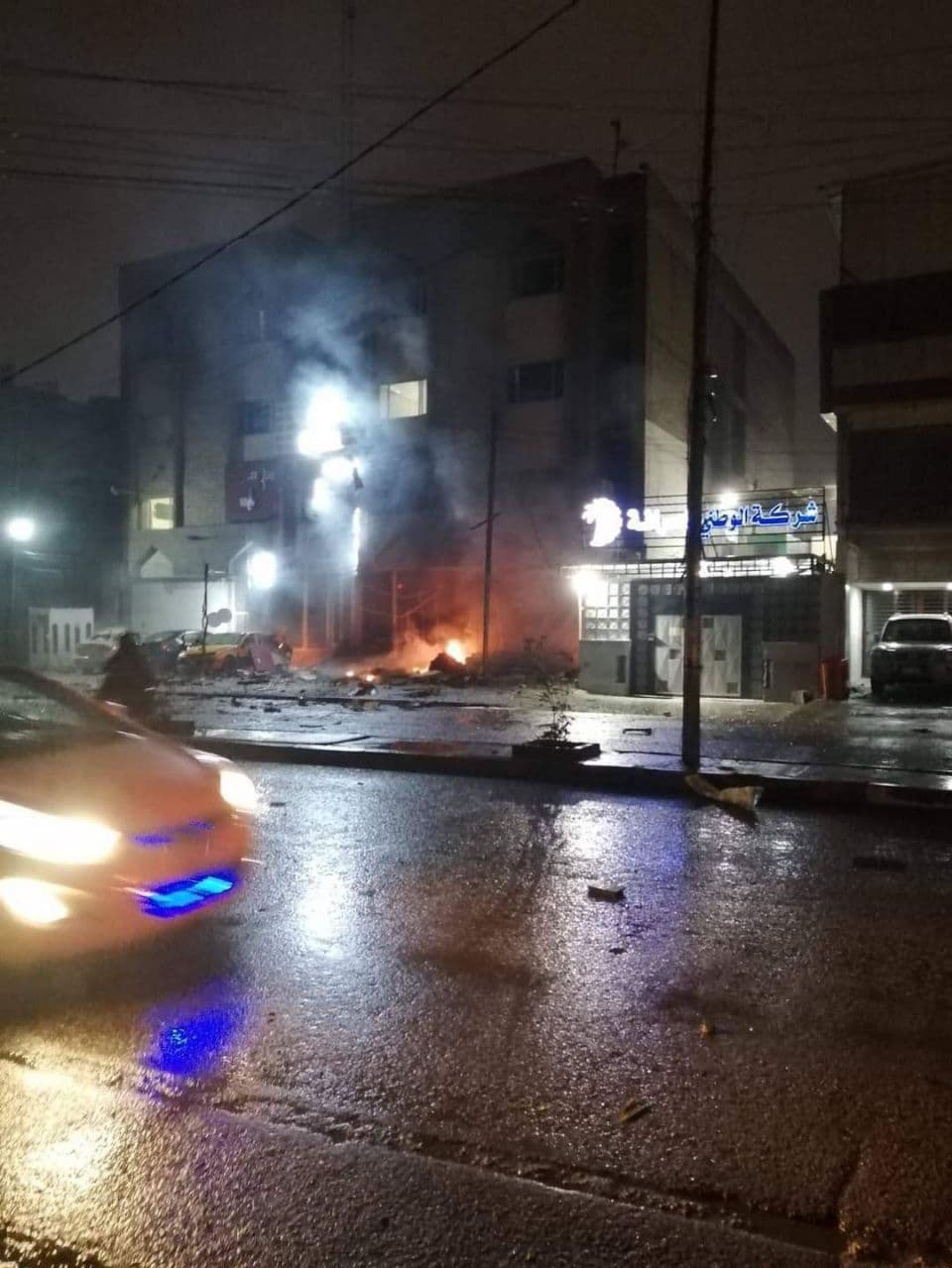 وقوع دو انفجار در منطقه الکراده بغداد