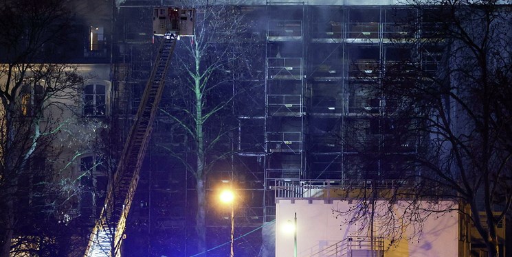 آتش‌سوزی بزرگ نزدیک «موزه اورسی» پاریس+فیلم