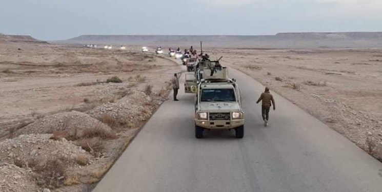 ارسال تجهیزات نظامی سنگین برای الحشد الشعبی در مرز سوریه
