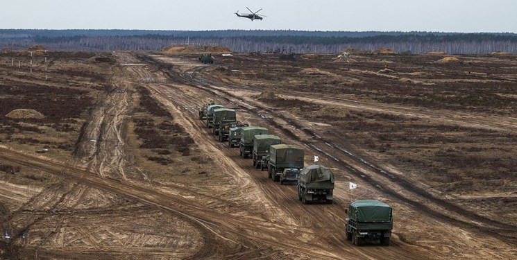 تمدید مانورهای نظامی روسیه و بلاروس به دلیل افزایش تنش در «دونباس»