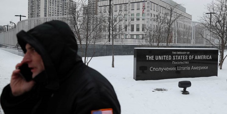 دستور خروج به کارکنان سفارت آمریکا در اوکراین