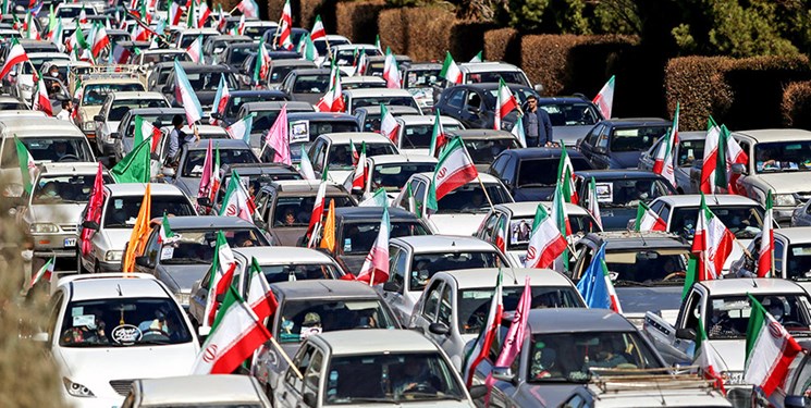 راهپیمایی خودرویی یوم‌الله ۲۲ بهمن در کرمان برگزار می‌شود