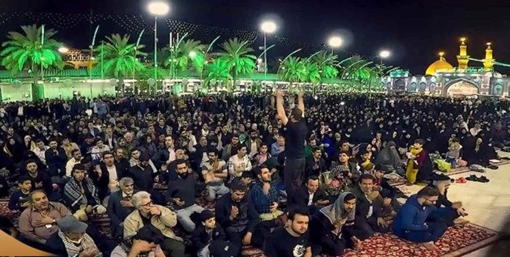 روضه‌خوانی ایرانیان در کربلا/ دعای کمیل با نوای مهدی سماواتی پخش می‌شود