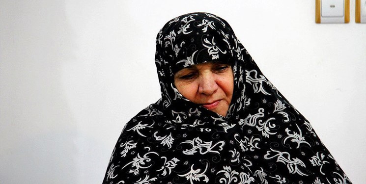 مادر شهید محمدحسین لطفی از طلبه‌های دفاع مقدس آسمانی شد
