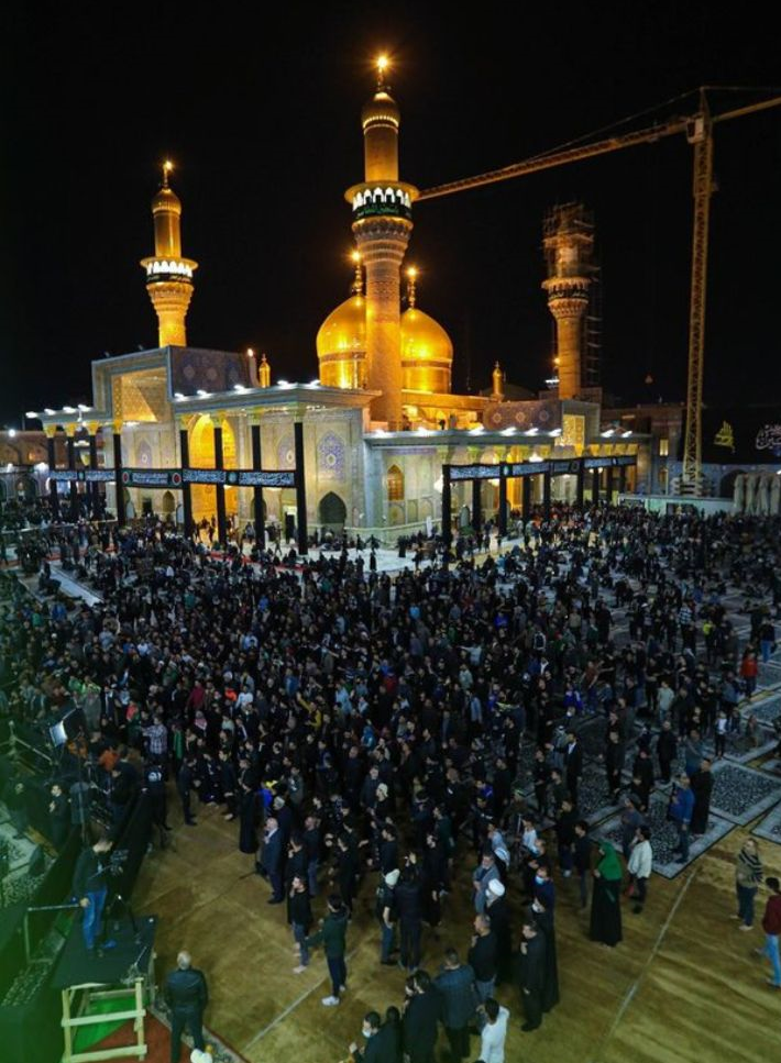 موکب‌های ایرانی در دومین پیاده‌روی بزرگ عراق/ خادمان رضوی پرچم حرم را به کاظمین بردند +عکس و فیلم