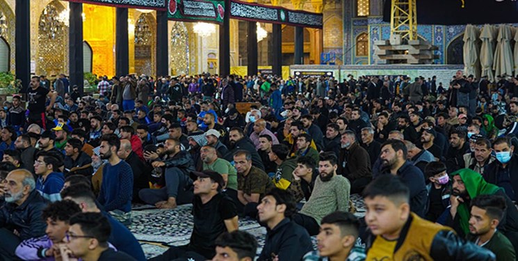 موکب‌های ایرانی در دومین پیاده‌روی بزرگ عراق/ خادمان رضوی پرچم حرم را به کاظمین بردند +عکس و فیلم