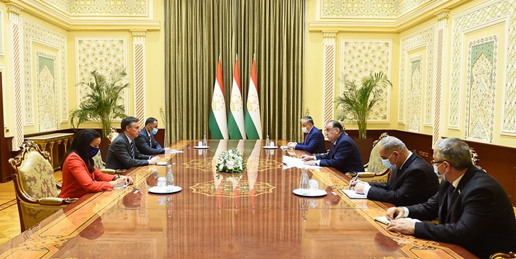 هیات پارلمان اروپا با رئیس جمهور تاجیکستان دیدار کردند