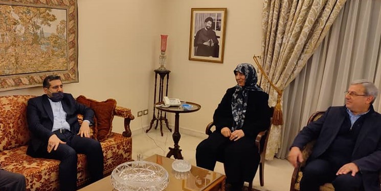 وزیر ارشاد در سفر به لبنان با خانواده امام موسی صدر و شهید عماد مغنیه دیدار کرد