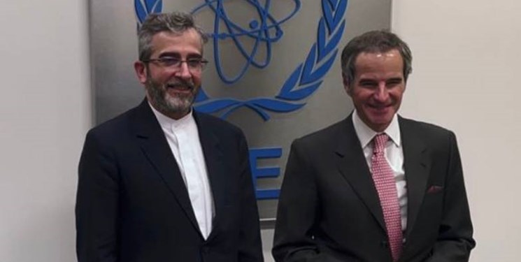 گفت‌وگوی علی باقری با مدیرکل آژانس بین‌المللی انرژی اتمی