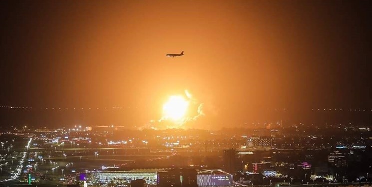 آتش در آرامکو همچنان زبانه می‌کشد/ اعلام وضعیت هشدار در امارات