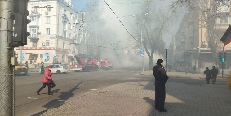 اصابت موشک اوکراینی به دونتسک با ۲۰ کشته و ۲۳ مجروح