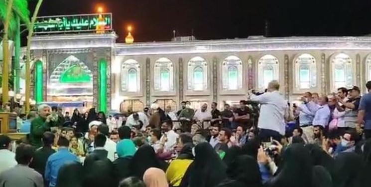 برگزاری جشن میلاد ‌سرداران کربلا با حضور ایرانیان  در بین‌الحرمین