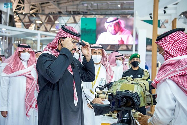 بن‌سلمان نمایشگاه «دفاع جهانی۲۰۲۲» را افتتاح کرد+عکس