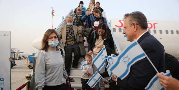 تل‌آویو: ۶۲۰۰ اوکراینی وارد اسرائیل شدند