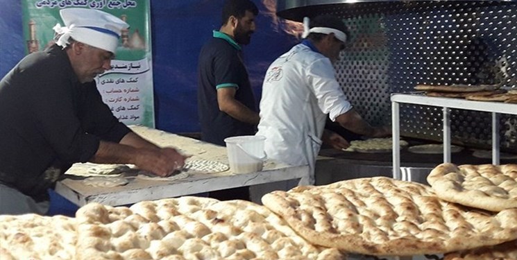 جهادی‌ها در جنوب کرمان نانوایی رایگان راه‌ انداختند+عکس