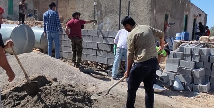 خدمت‌رسانی ۷  گروه جهادی در ایام نوروز به مردم شهرستان قلعه‌گنج