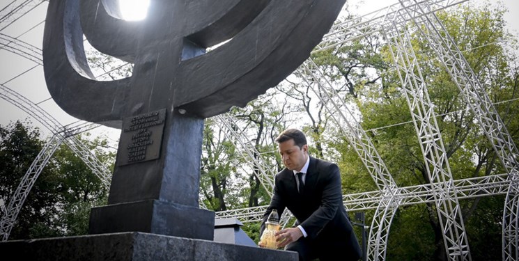 درخواست کمک رئیس‌جمهور اوکراین از یهودیان آمریکا