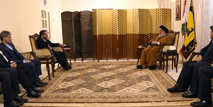 دیدار وزیر ایرانی با سید حسن نصرالله