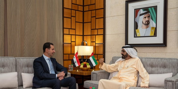 رئیس جمهور سوریه به امارات سفر کرد