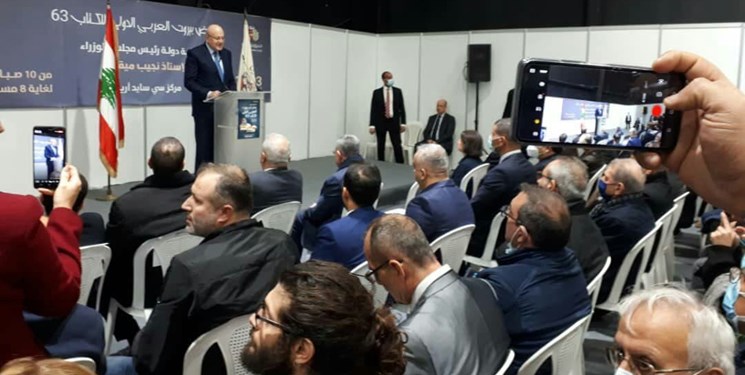 نمایشگاه کتاب بیروت با حضور نخست وزیر لبنان و نمایندگان ایران آغاز بکار کرد