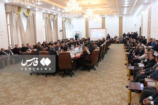همایش مشترک تجار و فعالان اقتصادی تاجیکستان و ایران+تصاویر