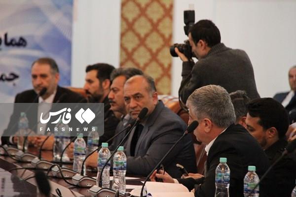 همایش مشترک تجار و فعالان اقتصادی تاجیکستان و ایران+تصاویر