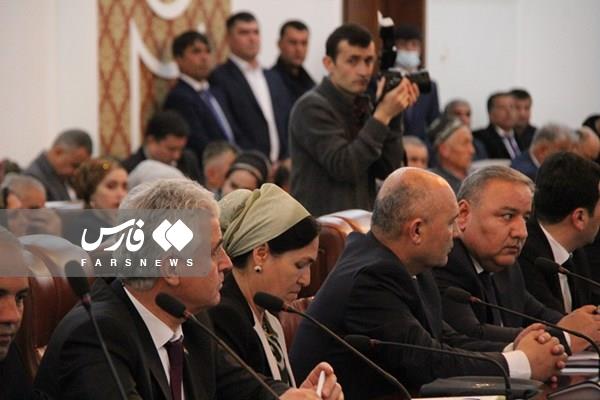 همایش مشترک تجار و فعالان اقتصادی تاجیکستان و ایران+تصاویر