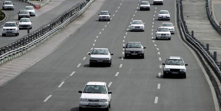 ورود بیش از یک میلیون خودرو به استان البرز