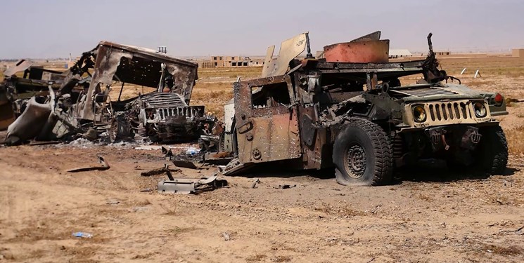 کاروان آمریکا در شمال عراق هدف قرار گرفت