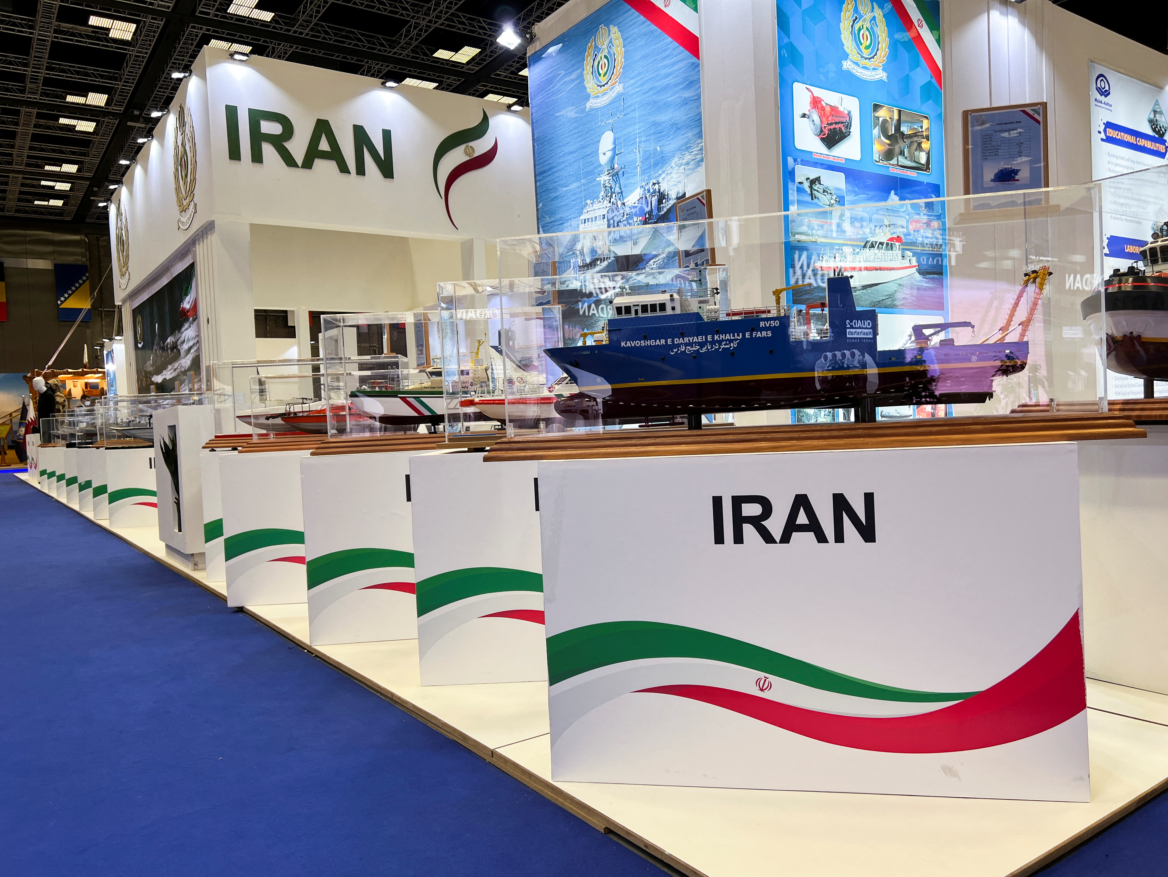 گزارش رویترز؛ نمایش موشک‌های ایرانی در دوحه
