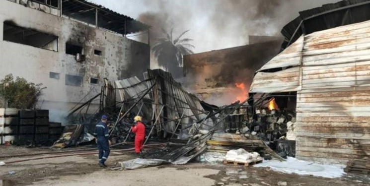 آتش‌سوزی و انفجار در انبار مهمات لشکر «العباس» در کربلا