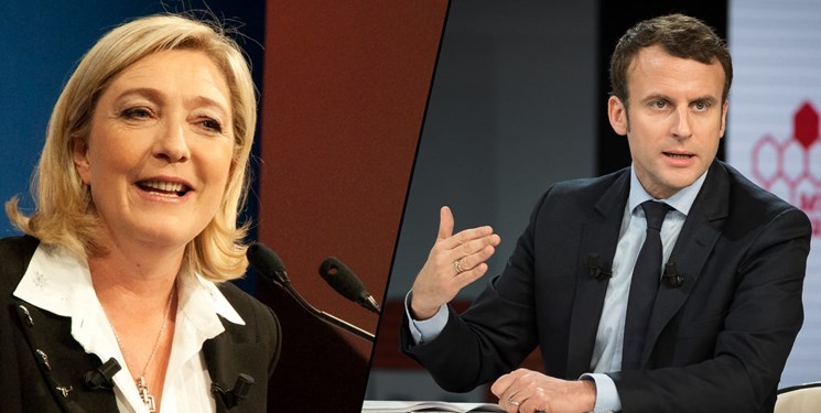 آخرین اخبار انتخابات فرانسه؛ رقابت ماکرون و لوپن در دور دوم