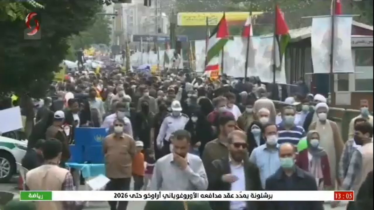 بازتاب راهپیمایی قدس در رسانه‌های عربی؛ نمایش موشک‌های جدید ایران