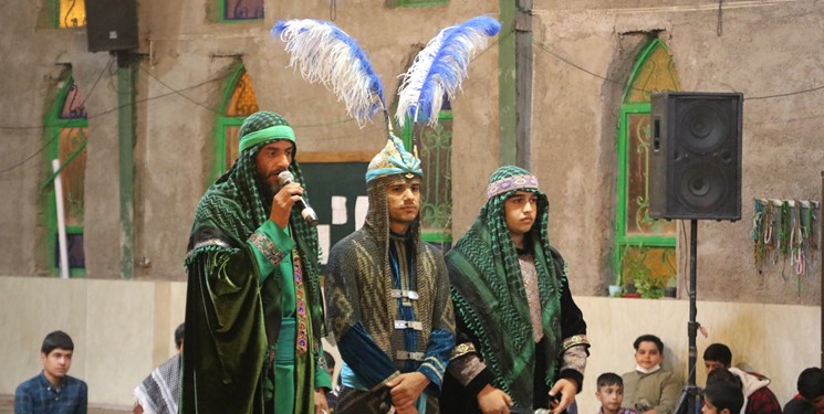 برگزاری آیین تعزیه‌خوانی در «ده‌زیار» کرمان