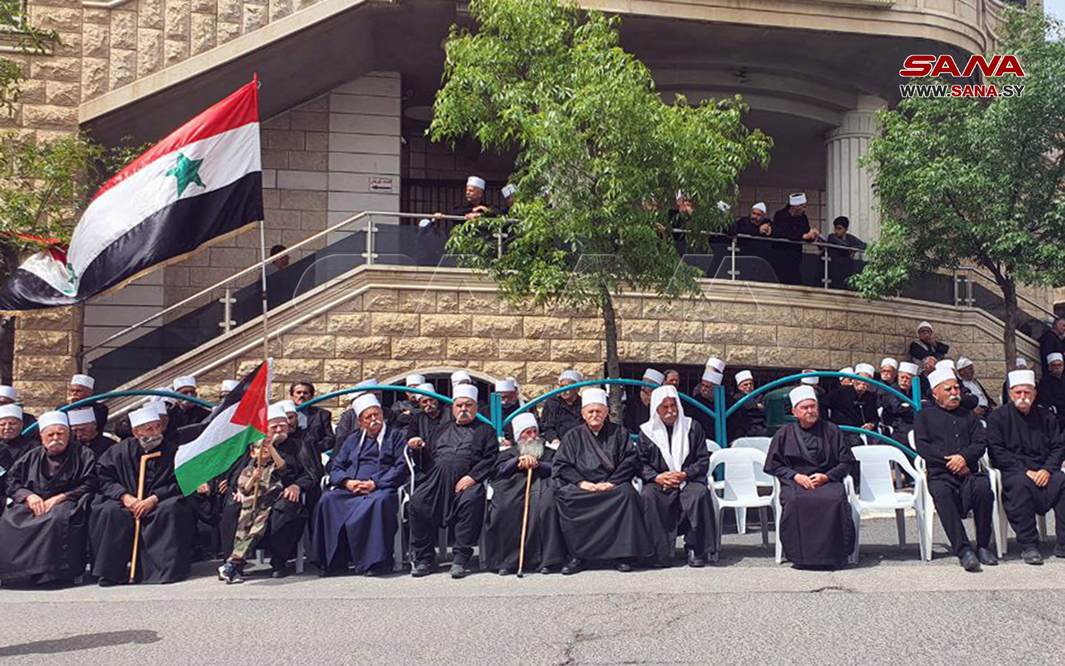 جشن استقلال سوریه در دمشق و جولان اشغالی+تصاویر