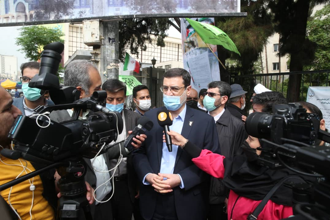 حضور گسترده خانواده‌های معظم شهدا و ایثارگران در راهپیمایی روز جهانی قدس