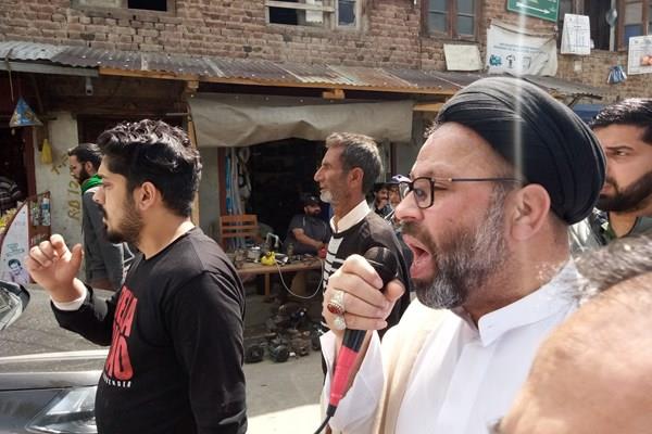 راهپیمایی روز قدس در کشمیر + تصاویر