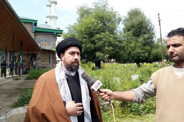 راهپیمایی روز قدس در کشمیر + تصاویر