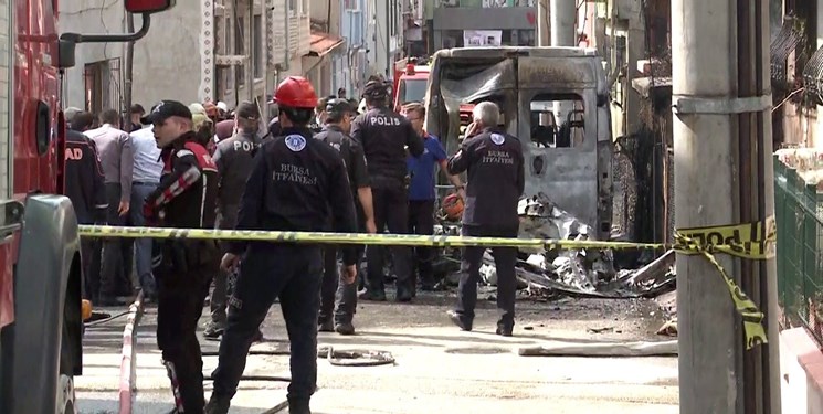 سقوط هواپیمای آموزشی در «بورسای ترکیه»
