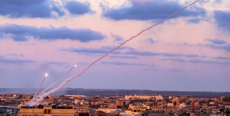 شلیک موشک از نوار غزه به سوی شهرک‌های اشغالی